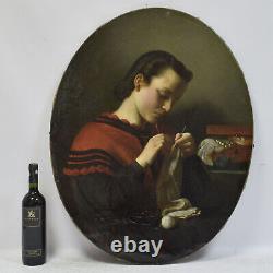 1866 Ancient Painting Jacques L. Bonnet (1822-1894) Up To 2,900 81,5x64,5cm