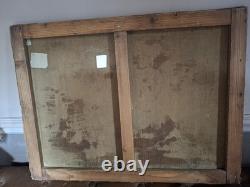 1 Oil on Canvas Signed Roses Oeuillet' Antique