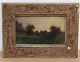 Adolphe Appian, Landscape, Oil On Canvas Framed, Antique Painting