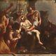 Ancient Deposition Lamentation On Dead Christ Oil On Canvas Table 700