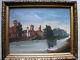 Ancient Dutch Landscape Oil Painting On Canvas Oil Signed Breitner Painting