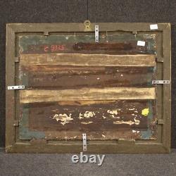 Ancient Oil Painting On Panel Painting With Religious Frame 600 17th Century