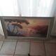Ancient Oil Painting On Canvas Signed Queffelec (georges Quintaine)