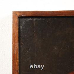 Ancient Painting Biblical Scene Moses Saved from the Waters'600 Oil