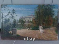 Ancient Painting Oil on Canvas