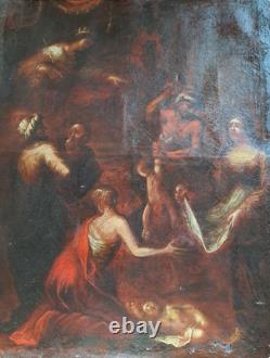 Ancient Painting Oil on Canvas