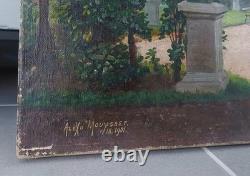 Ancient Painting Oil on Canvas