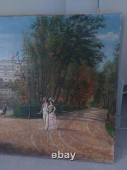 Ancient Painting Oil on Canvas