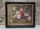 Ancient Painting Oil On Canvas Old Painting Bouquet Of Roses