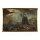 Ancient Painting Oil On Canvas School Of France 18th Century Original