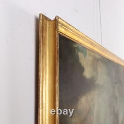 Ancient Painting Oil on Canvas School of France 18th Century Original