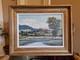 Ancient Painting, Oil On Canvas Signed Boillot. Painter From Franche-comté