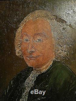 Ancient Painting Portrait Oil On Wood Style XVIII + Beautiful Gold Frame