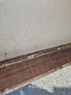 Ancient Painting Sacred Subject Oil on Canvas 18th Century