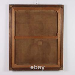 Ancient Painting of a Male Portrait Oil on Canvas 17th Century Original