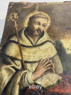 Ancient Religious Painting Italian Painting On Copper