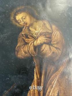 Ancient Religious Painting Painting On Copper