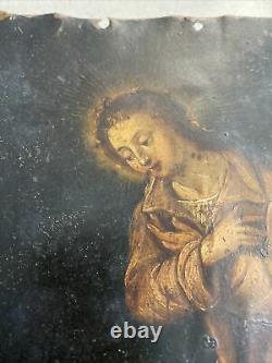 Ancient Religious Painting Painting On Copper