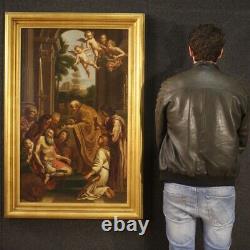 Ancient Religious Painting Saint Jerome Oil Painting On Canvas With Frame 800