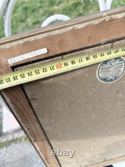 Ancient Renaissance portrait signed J. Javez 1892 Oil on panel