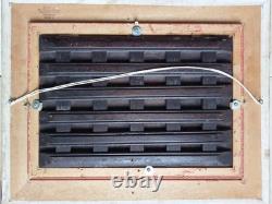 Ancient Table Orientalist Landscape 19th Century Oil on Parquet Panel