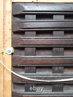 Ancient Table Orientalist Landscape 19th Century Oil on Parquet Panel