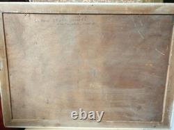 Ancient Table Yvonne Ripa from Roveredo Oil on Panel Indoor Garden