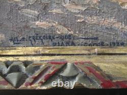 Ancient Tableau, HST, Corsica, Piana August 1929, Albert Grégoire-Ribet 1882-1966