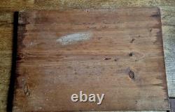 Ancient Tableau Landscape Mountains Vercors Triève Between Château Montmeilleur Ch. Brun