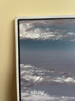 Ancient Tableau oil on panel to decipher 1899-1988 landscape