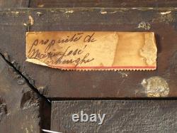 Ancient painting, HSB, 19th century, Dutch or Flemish school, The Return of the Peasants