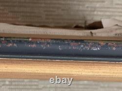 Ancient painting oil landscape fauvism animated signed Gérard Locardi XX