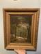 Ancient Painting Oil On Canvas Signed J. M Ballande, Forest Of Fontainebleau