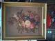 Ancient Painting Oil On Canvas Signed