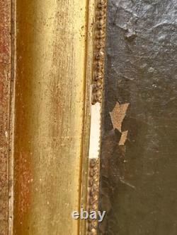 Ancient painting signed dated 1831 Portrait of a Man. Oil on canvas.