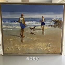 André Deymonaz old painting oil on canvas