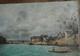 Antique 19th-century Seascape, Oil On Canvas, Signed