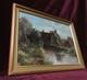 Antique Oil Painting, French Barbizon School, Brittany, Normandy, 19th Century