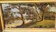 Antique Painting Signed 1889. Riverbank Oil On Canvas. To Be Restored.