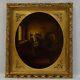 Around 1900 Old Oil Painting Genre Scene Signed C. Freudhauser 85x76cm