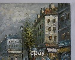 BURNETT, Sacred Heart, oil on canvas, Paris, Caroline Burnett, old painting