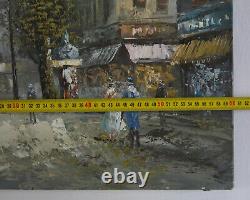 BURNETT, Sacred Heart, oil on canvas, Paris, Caroline Burnett, old painting