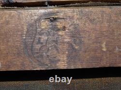 Beautiful antique oil painting on canvas of a woman, signed Emile Auguste Wery