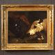 Canvas Of Horses Oil On Canvas Old Painting Animals Stable 19th Century