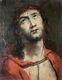 Christ To The Crown Of Thorns, Religious Painting Old, 18th Or Before