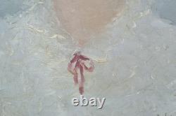 Dietz Edzard (1893-1963) Portrait 1939 Camps des Milles Oil Painting Antique