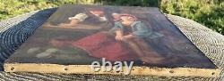Dutch School Painting Late 18th Century Oil on Canvas 18th Century Antique Old Master Painting