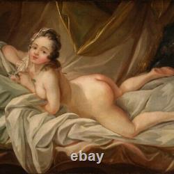 Female Nude Painting Old Oil Painting On Canvas Frame 800 19th Century