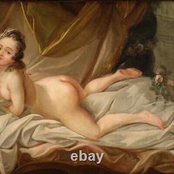 Female Nude Painting Old Oil Painting On Canvas Frame 800 19th Century