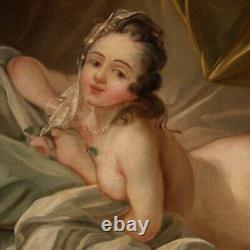 Female Nude Painting Old Oil Painting On Canvas Frame 800 19th Century